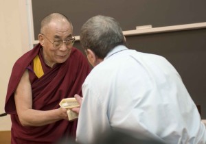 Dalai Lama and Vic, April 2008